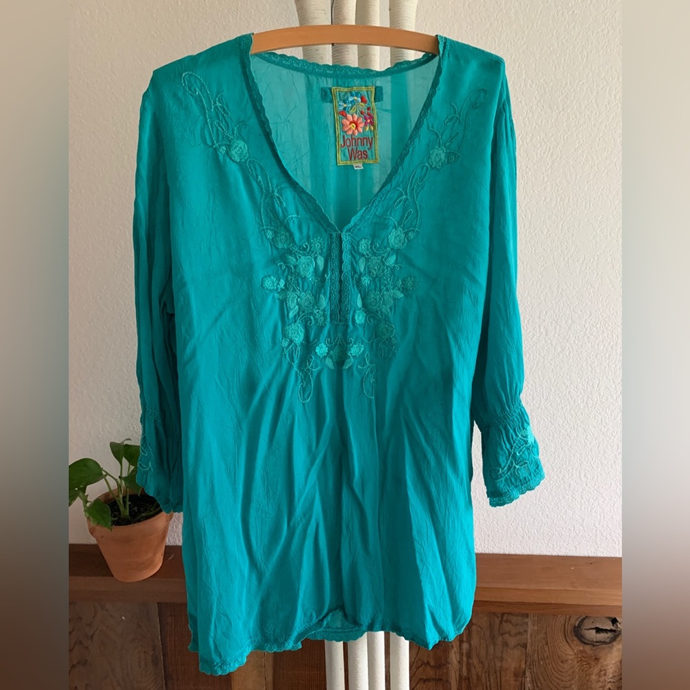 Johnny Was Tunic sz XL